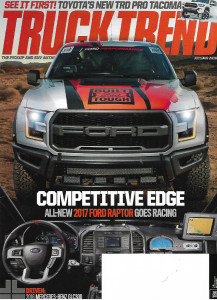 TRUCK TREND 2016 JULY - '16 MERCEDES-BENZ GLC300, '27 RAPTOR RACING, LAND ROVER